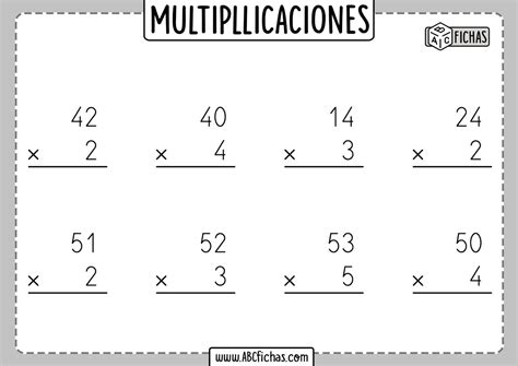 multiplicación de 3.